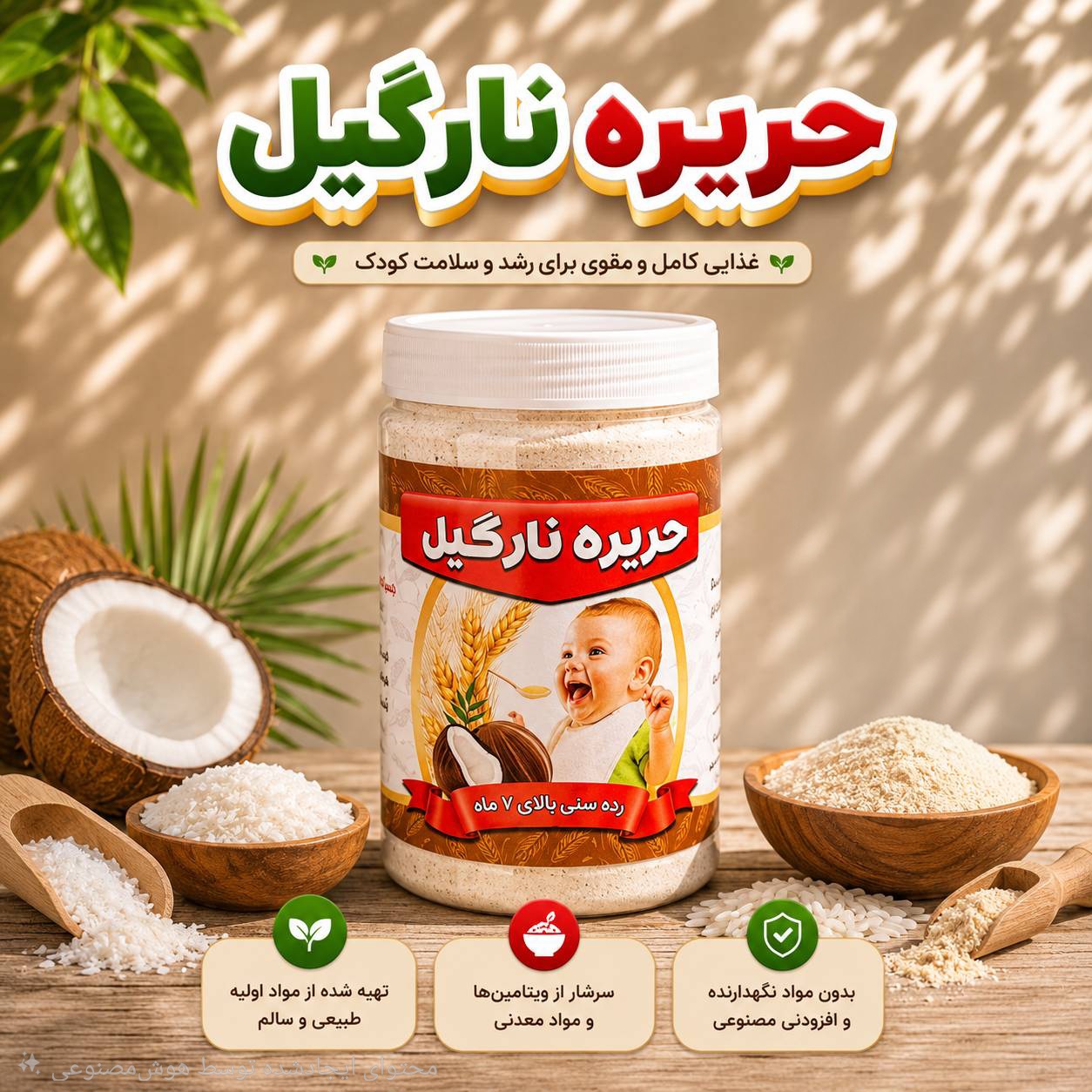 حریره نارگیل