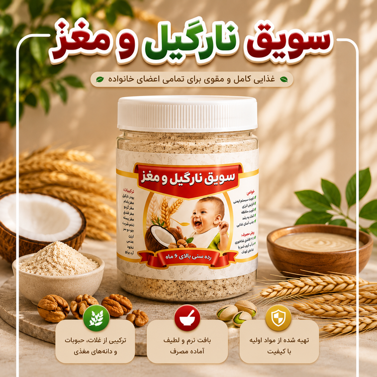 سرلاک نارگیل