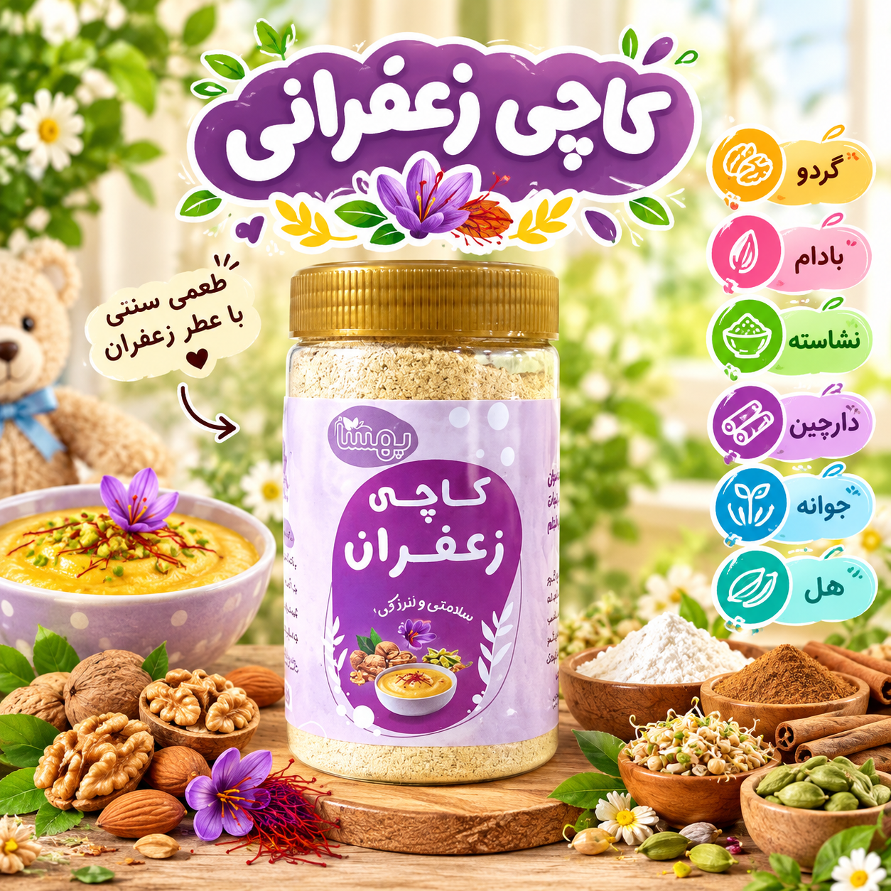 کاچی زعفرونی