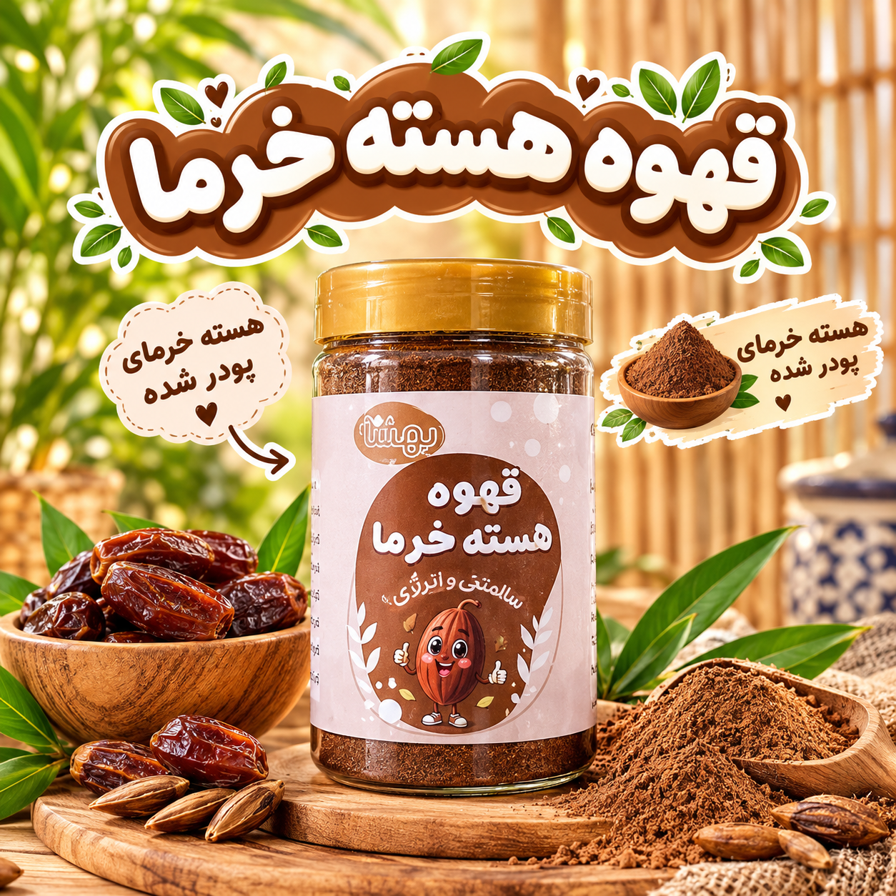 قهوه هسته خرما