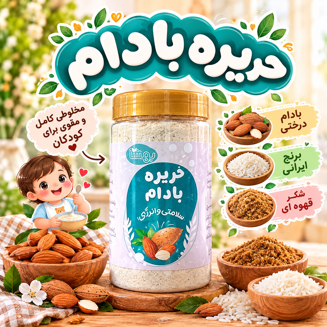 حریره بادام