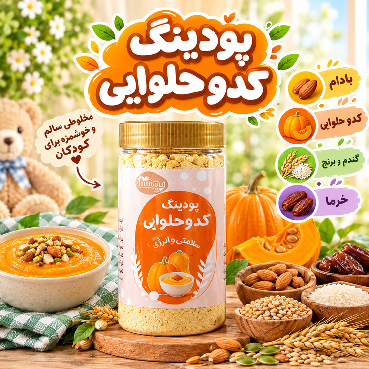 پودینگ کدوحلوایی