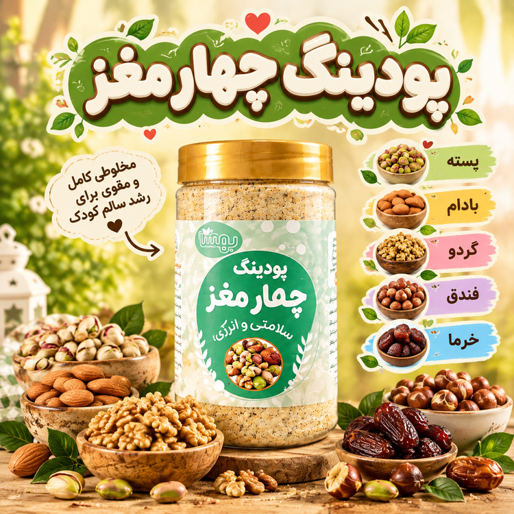 پودینگ ۴مغز